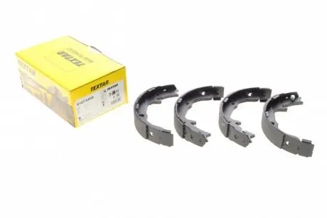 Комплект тормозных колодок, стояночная тормозная система. TEXTAR 91073400