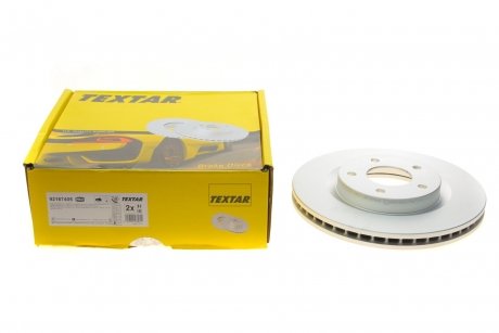 Тормозной диск. ниссан кашкаи/х-трейл TEXTAR 92167405 (фото 1)