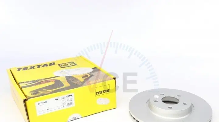 Тормозной диск TEXTAR 92196905 (фото 1)