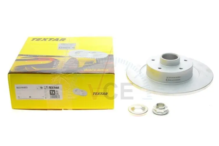 Фото 1 - Тормозные диски TEXTAR 92316503 Тормозные диски TEXTAR 92316503 (фото 1)