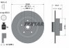 Задній гальмівний диск із підшипником TEXTAR 92317603 (фото 2)