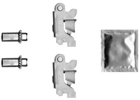 Ремкомплект барабанных колодок TEXTAR 97044800
