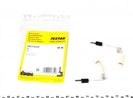 Сигнализатор, износ тормозных колодок TEXTAR 98018200