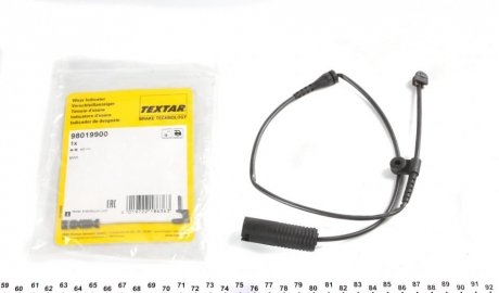 Сигнализатор, износ тормозных колодок TEXTAR 98019900 (фото 1)