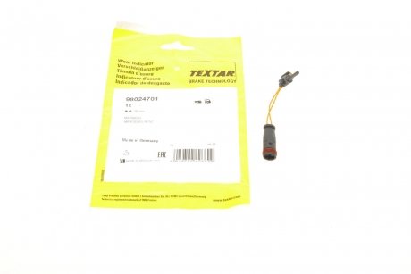 Сигнализатор, износ тормозных колодок TEXTAR 98024701 (фото 1)