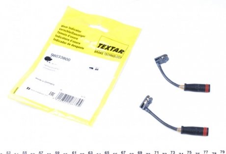 Сигнализатор, износ тормозных колодок TEXTAR 98033800 (фото 1)