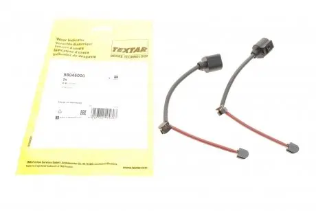 Сигналізатор, знесення гальмівних колодок TEXTAR 98045000