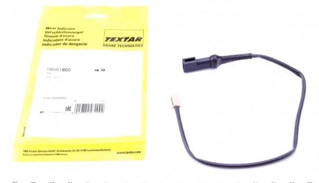 Сигнализатор, износ тормозных колодок TEXTAR 98051800