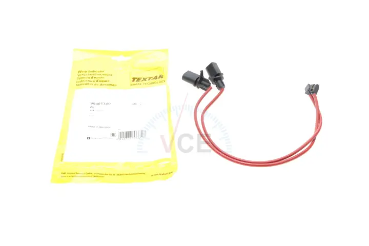 Фото 1 - Датчик износа тормозных колодок (передних) audi q8/q7/vw touareg 18- (к-кт 2шт.) TEXTAR 98061700 Датчик износа тормозных колодок (передних) audi q8/q7/vw touareg 18- (к-кт 2шт.) TEXTAR 98061700 (фото 1)