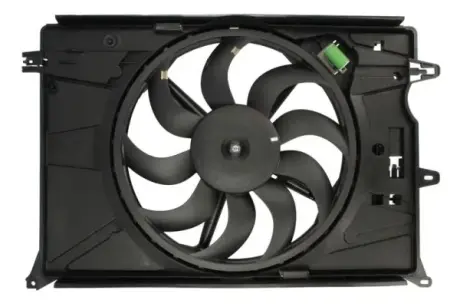 Вентилятор радиатора (с корпусом) FIAT 500X, JEEP RENEGADE 1.4-2.0D 07.14- THERMOTEC D8F039TT