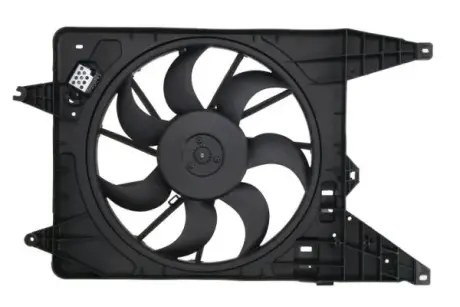 Вентилятор радиатора (с корпусом) DACIA LOGAN, LOGAN EXPRESS, LOGAN MCV, SANDERO 1.5D 05.10- THERMOTEC D8R019TT