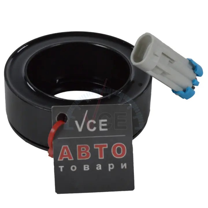 Фото 1 - Катушка, электромагнитное сцепление - компрессор Opel Agila, Astra G, Corsa C, Meriva THERMOTEC KTT030007 Катушка, электромагнитное сцепление - компрессор Opel Agila, Astra G, Corsa C, Meriva THERMOTEC KTT030007 (фото 1)