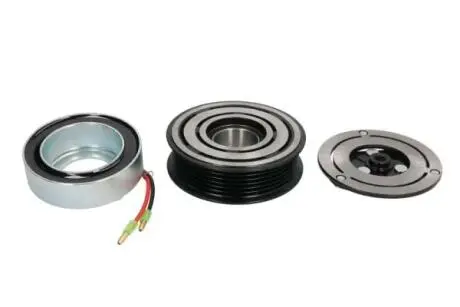 Муфта компрессора кондиционера (mitsubishi, śred. cola pas. 95mm, typ qs90 qs90 12v 6pk 95мм) THERMOTEC KTT040195