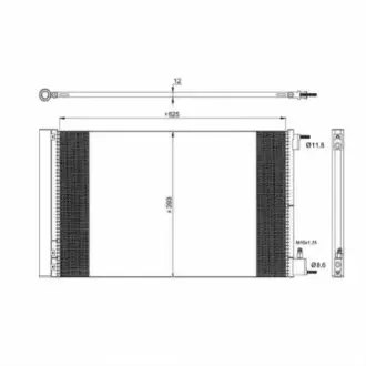 Конденсатор, кондиціонер THERMOTEC KTT110211