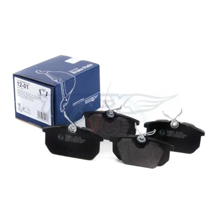 Фото 1 - Тормозные колодки дисковые. TOMEX 1201 Тормозные колодки дисковые. TOMEX 1201 (фото 1)