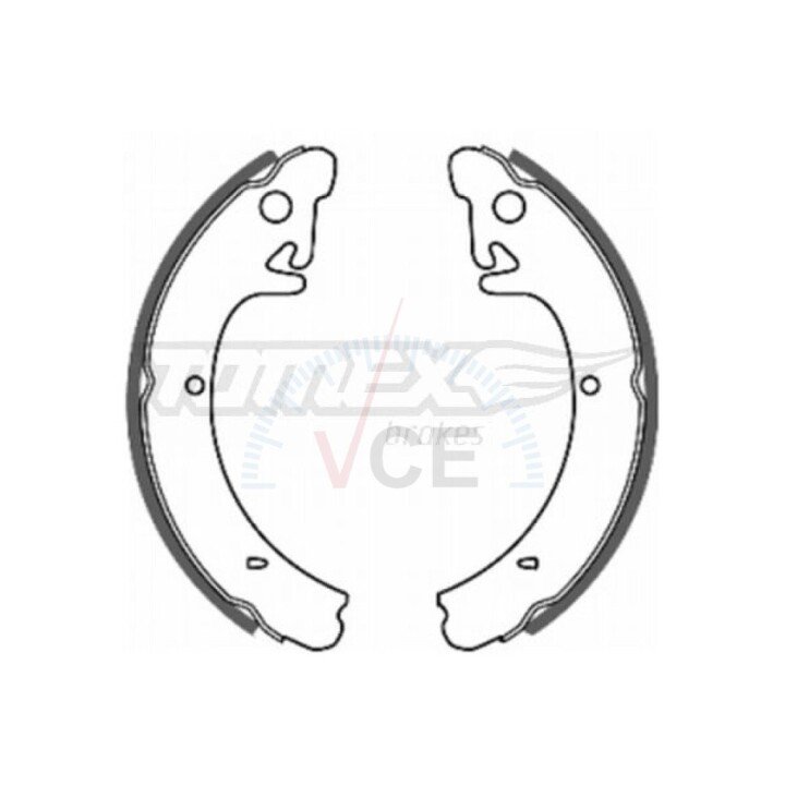 Гальмівні колодки барабанні TOMEX 2009 (фото 1)