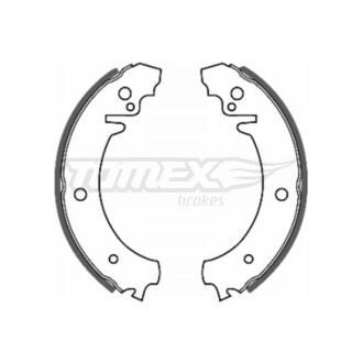 Гальмівні колодки барабанні задні ваз 2101-07 TOMEX 20-11