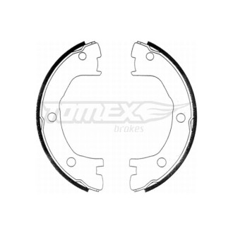 Гальмівні колодки барабанні TOMEX 21-41