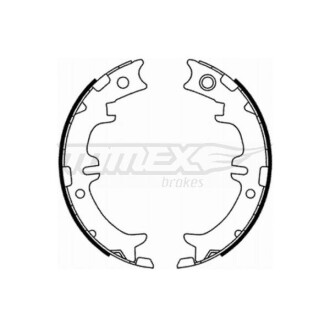 Гальмівні колодки барабанні TOMEX 21-76