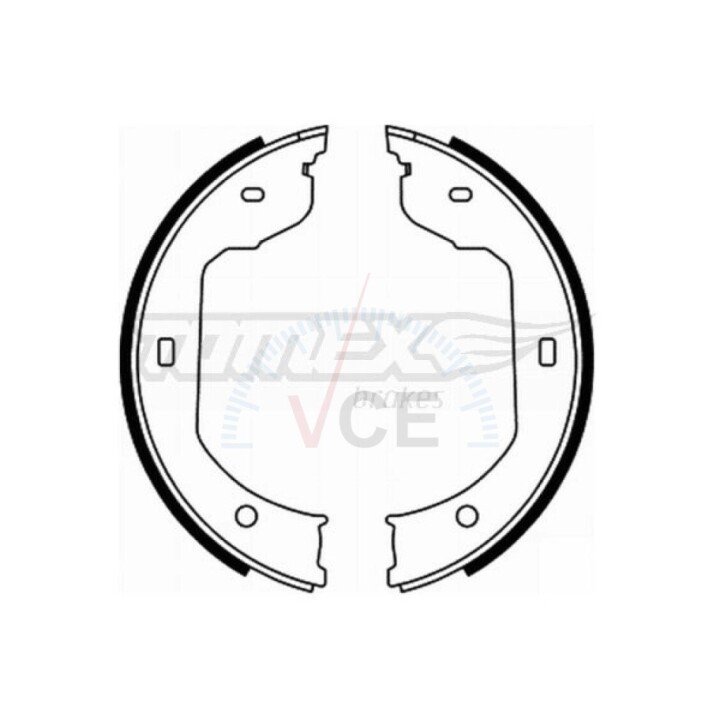 Гальмівні колодки барабанні TOMEX 2190 (фото 1)
