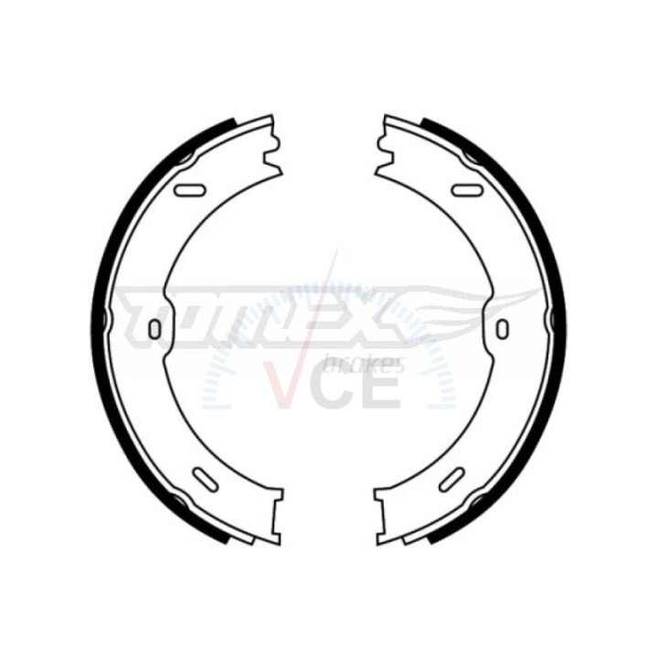 Тормозные колодки барабанные TOMEX 2213 (фото 1)