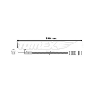 Датчик гальмівних колодок TOMEX 3009