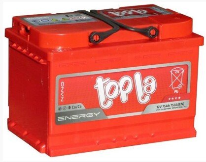 Аккумулятор 75 Ah/12V Energy Euro (0) TOPLA 108 075