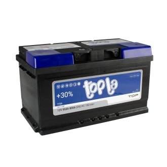 Аккумулятор 85 Ah/12V TOP Euro (0) 800 (EN) 315х175х175 TOPLA 118 685