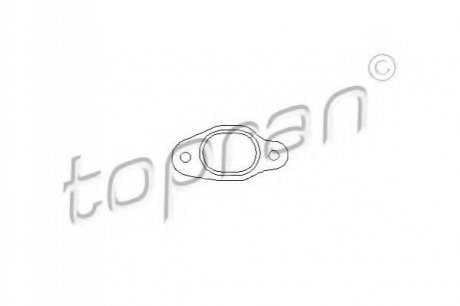 Прокладка, выпускной коллектор TOPRAN 100 318 (фото 1)