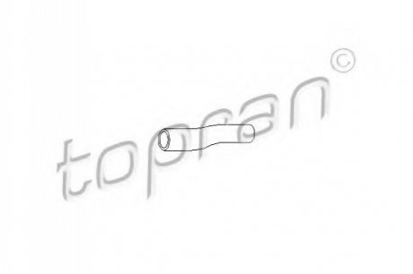 Шланг радиатора TOPRAN 101 454 (фото 1)