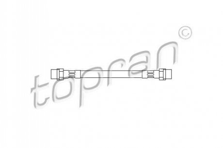 Гальмівний шланг TOPRAN 102 636 (фото 1)
