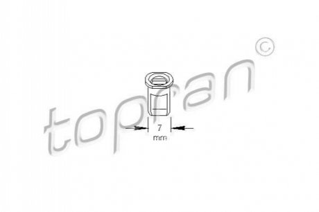 Втулка TOPRAN 102 891 (фото 1)