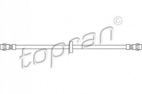 Тормозной шланг TOPRAN 103 839