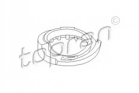 Крепление рессоры TOPRAN 108 031