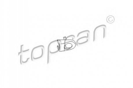 Кришка, ручка дверей TOPRAN 108 870 (фото 1)
