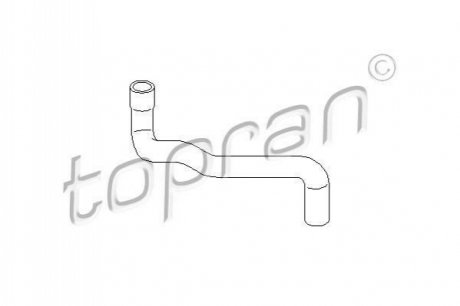 Шланг радіатора TOPRAN 109 010 (фото 1)