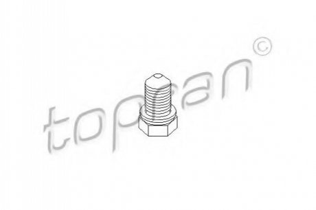 Резьбовая пробка, масляный поддон TOPRAN 109 035