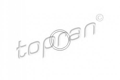 Прокладка, трубопровод охлаждаю TOPRAN 109 639