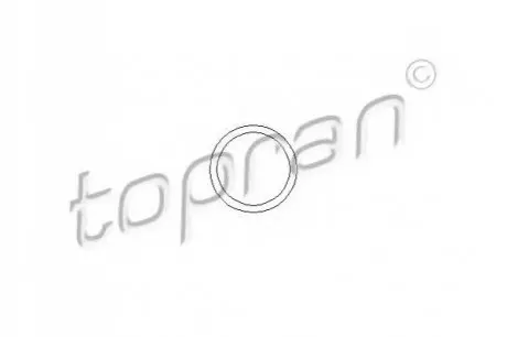 Прокладка, трубопровод охлаждаю TOPRAN 109 639