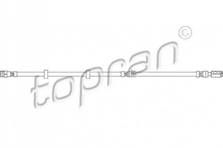 Тормозной шланг TOPRAN 109 982 (фото 1)