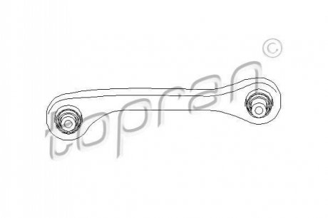 Важіль незалежної підвіски колеса, підвіска колеса TOPRAN 110 273 (фото 1)