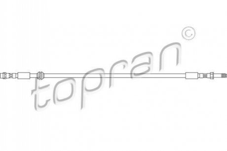 Гальмівні шланги TOPRAN 110 406