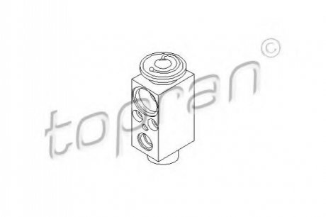 Розширювальний клапан, кондиціонер TOPRAN 110 730 (фото 1)