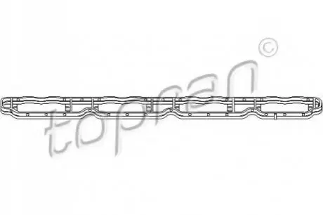 Прокладка, впускной коллектор TOPRAN 113 161