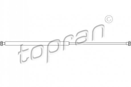 Амортизатори капота/багажника TOPRAN 113 530 (фото 1)