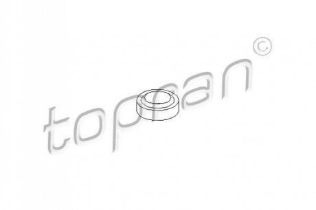 Уплотнительное кольцо, клапанная форсунка. TOPRAN 206 011