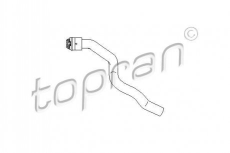 Патрубки системи охолодження TOPRAN 207 684 (фото 1)