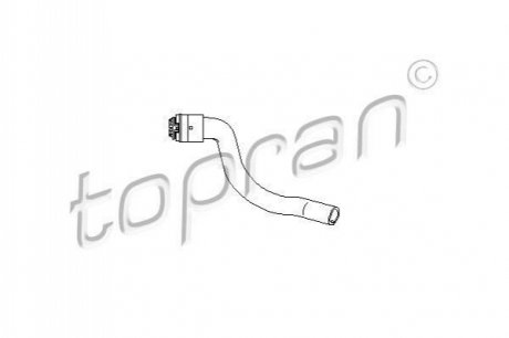 Патрубки системи охолодження TOPRAN 207 687