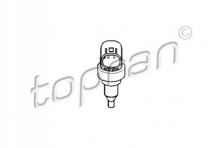 Датчик температури охолоджувальної рідини TOPRAN 407 872