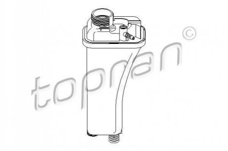 Компенсационный бак, охлаждающая жидкость TOPRAN 500 790 (фото 1)